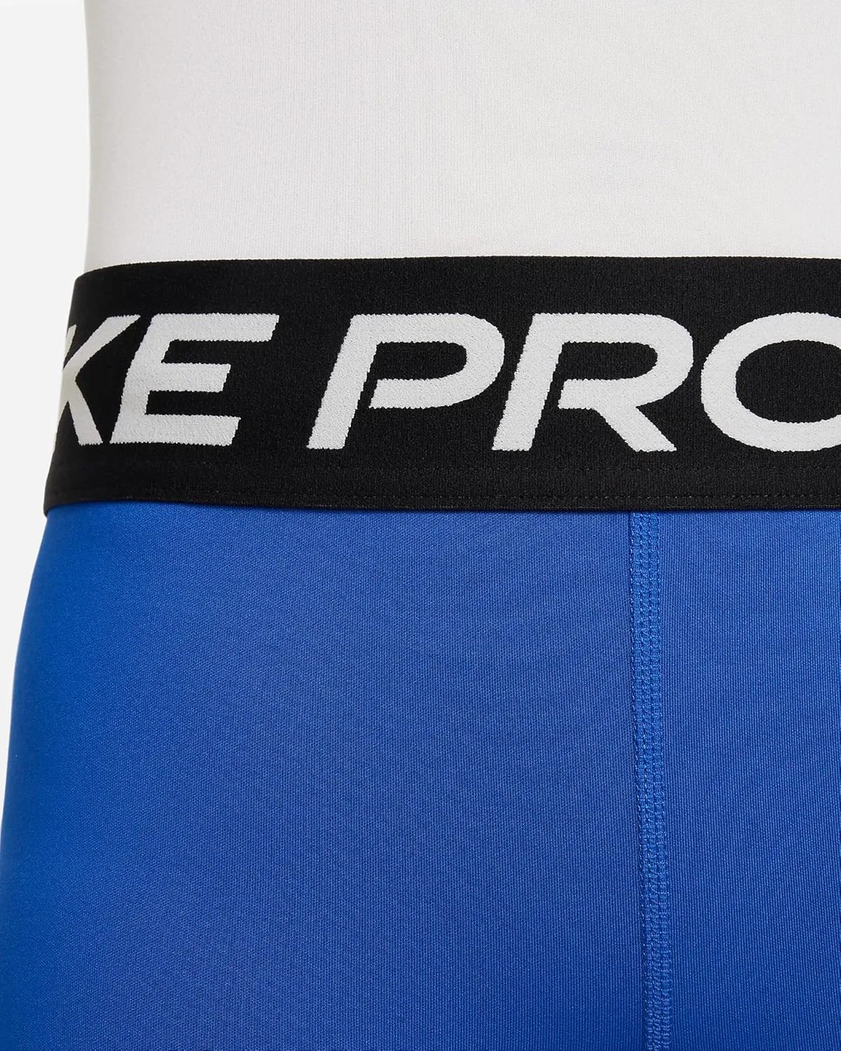 Детский топ NIKE Pro Tank Top, Game Royal/White — фото 3