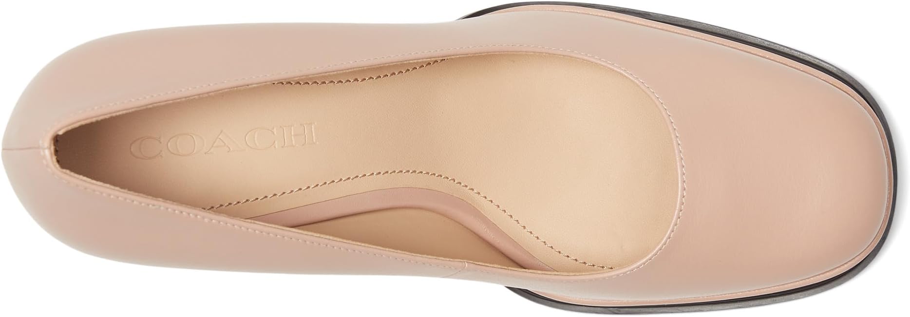 Туфли COACH Women's Sculpted C Leather Pumps, Pale Blush — фото 2