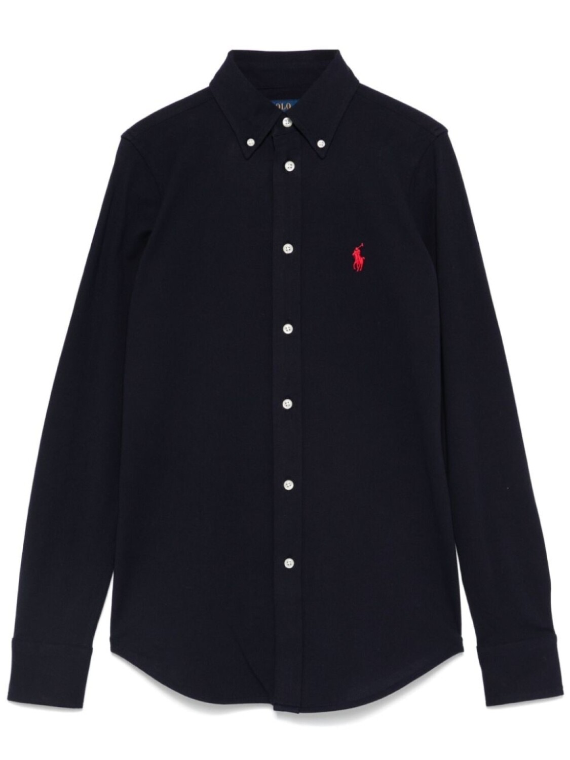 

Рубашка Polo Ralph Lauren из ткани пике, синий
