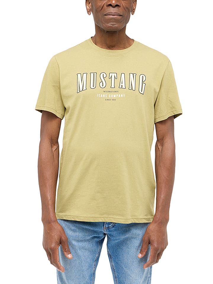 

Футболка Mustang, хаки
