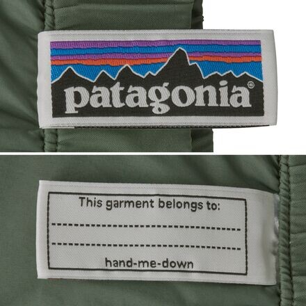 

Стеганые джоггеры с пышной юбкой – для малышей Patagonia, цвет Hemlock Green