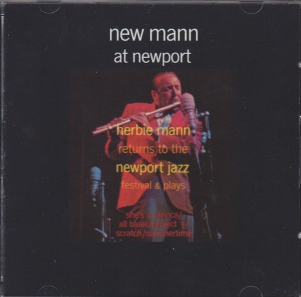 

Диск CD New Mann At Newport - Herbie Mann