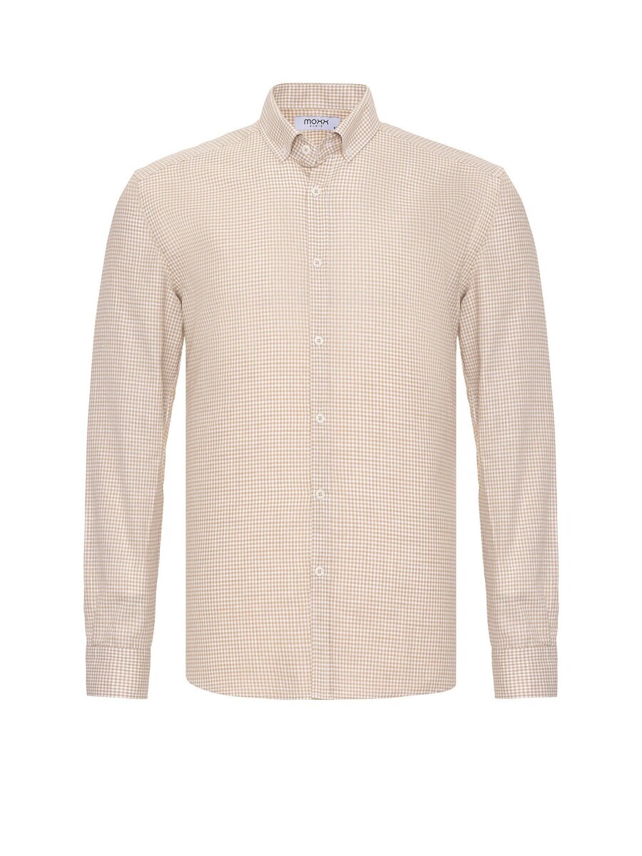

Рубашка Moxx Paris Slim fit Button Up, бежевый