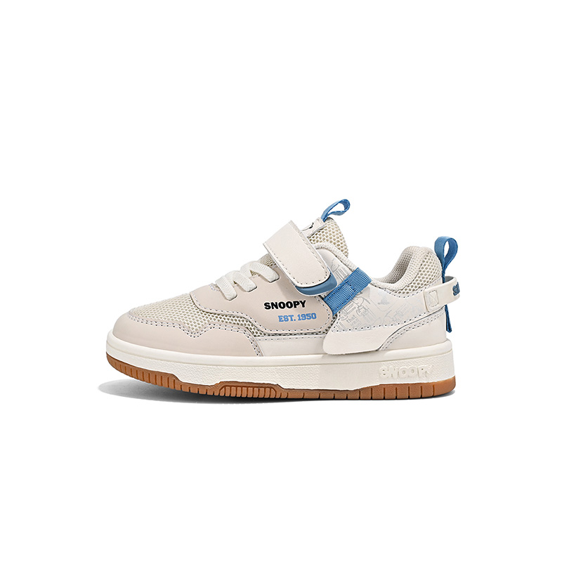 

Детская обувь для скейтбординга Xingji Skateboard SNOOPY, бежевый/синий