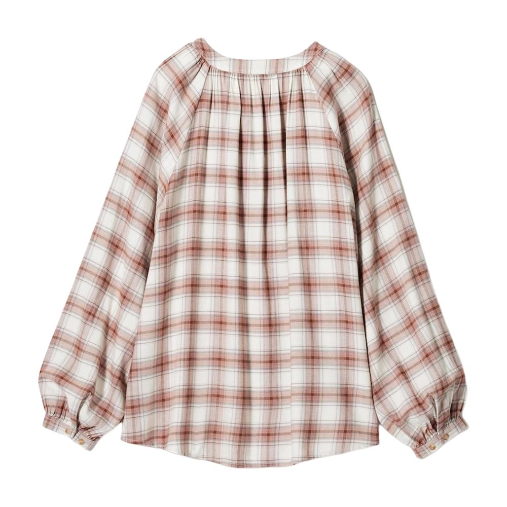 

UNIQLO Рубашка женская розово-красные