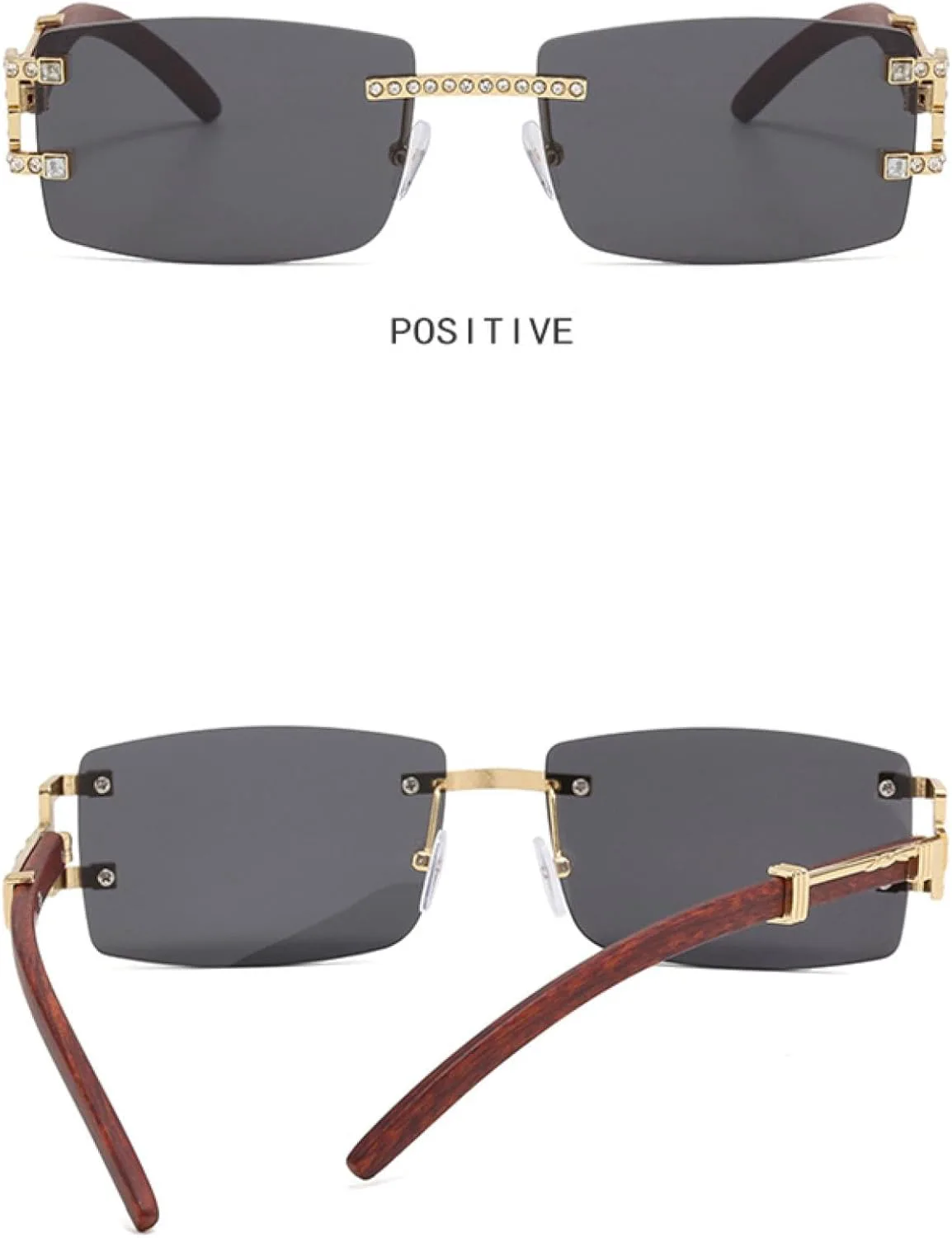 

Солнцезащитные очки с защитой от УФ-излучения UV400 | Без оправы, цветные линзы | Для женщин и мужчин, для занятий спортом на открытом воздухе и вождения DSVIGF, Pink