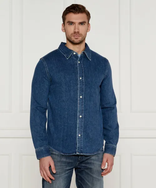 

Джинсовая рубашка Regular fit Calvin Klein Jeans, синий