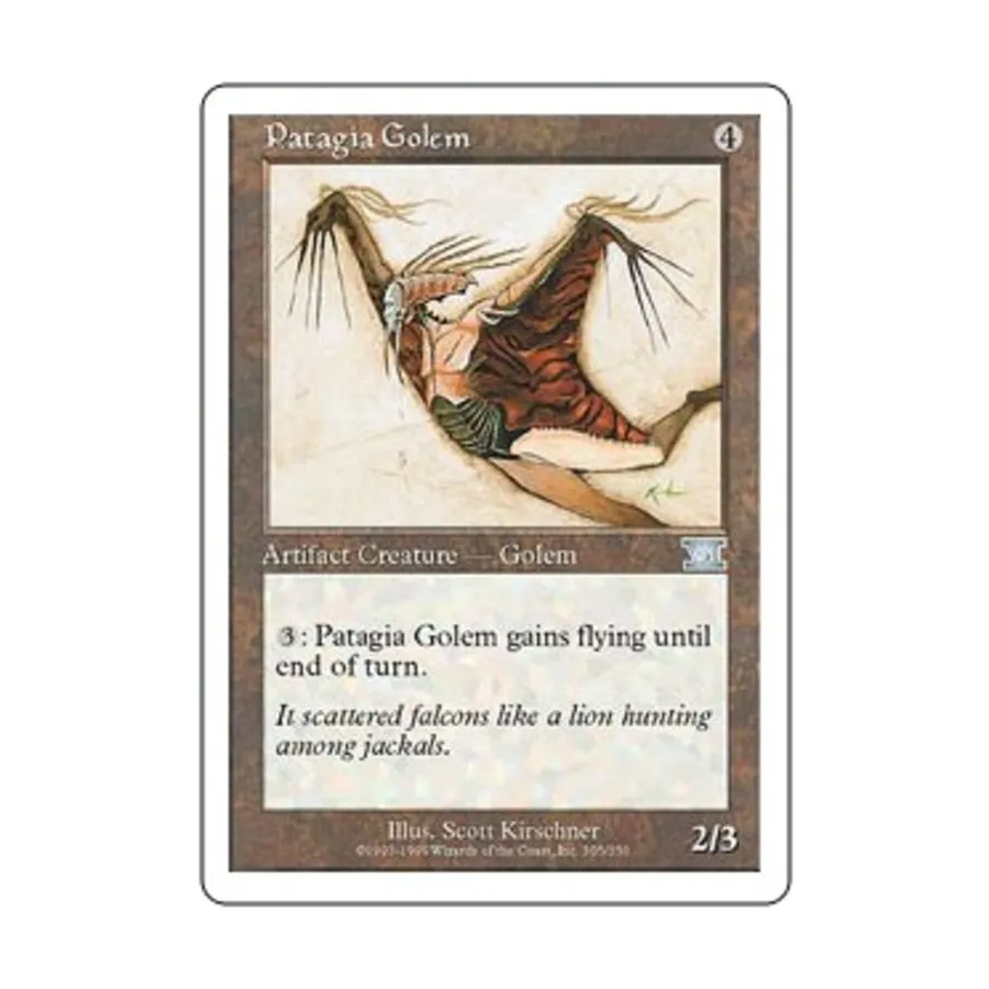 

CCG Патагия Голем (U), MTG - 6th Edition (Classic)