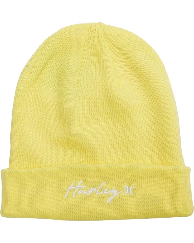 

Шапка Hurley Script Cuff Beanie, цвет Infinite Gold