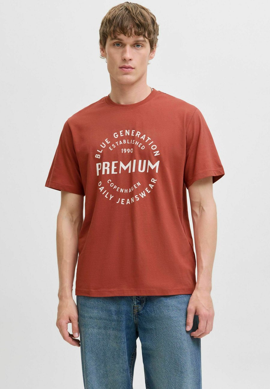 

Футболка Jack & Jones PREMIUM RUNDHALSAUSSCHNITT, Tandoori Spice/Red, Красный, Футболка Jack & Jones PREMIUM RUNDHALSAUSSCHNITT, Tandoori Spice/Red