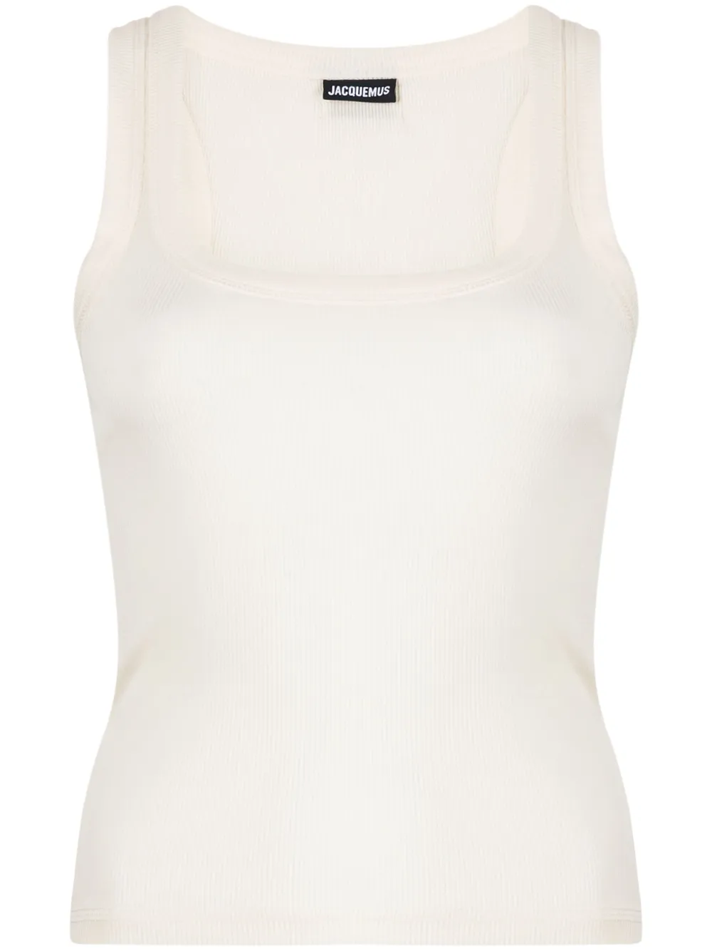 

Топ Le Gros Grain JACQUEMUS, нейтральный