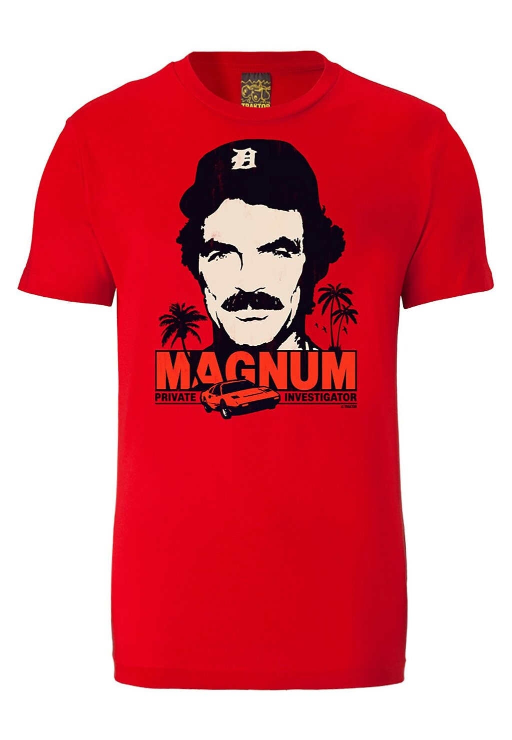 

Футболка с принтом MAGNUM LOGOSHIRT, красный