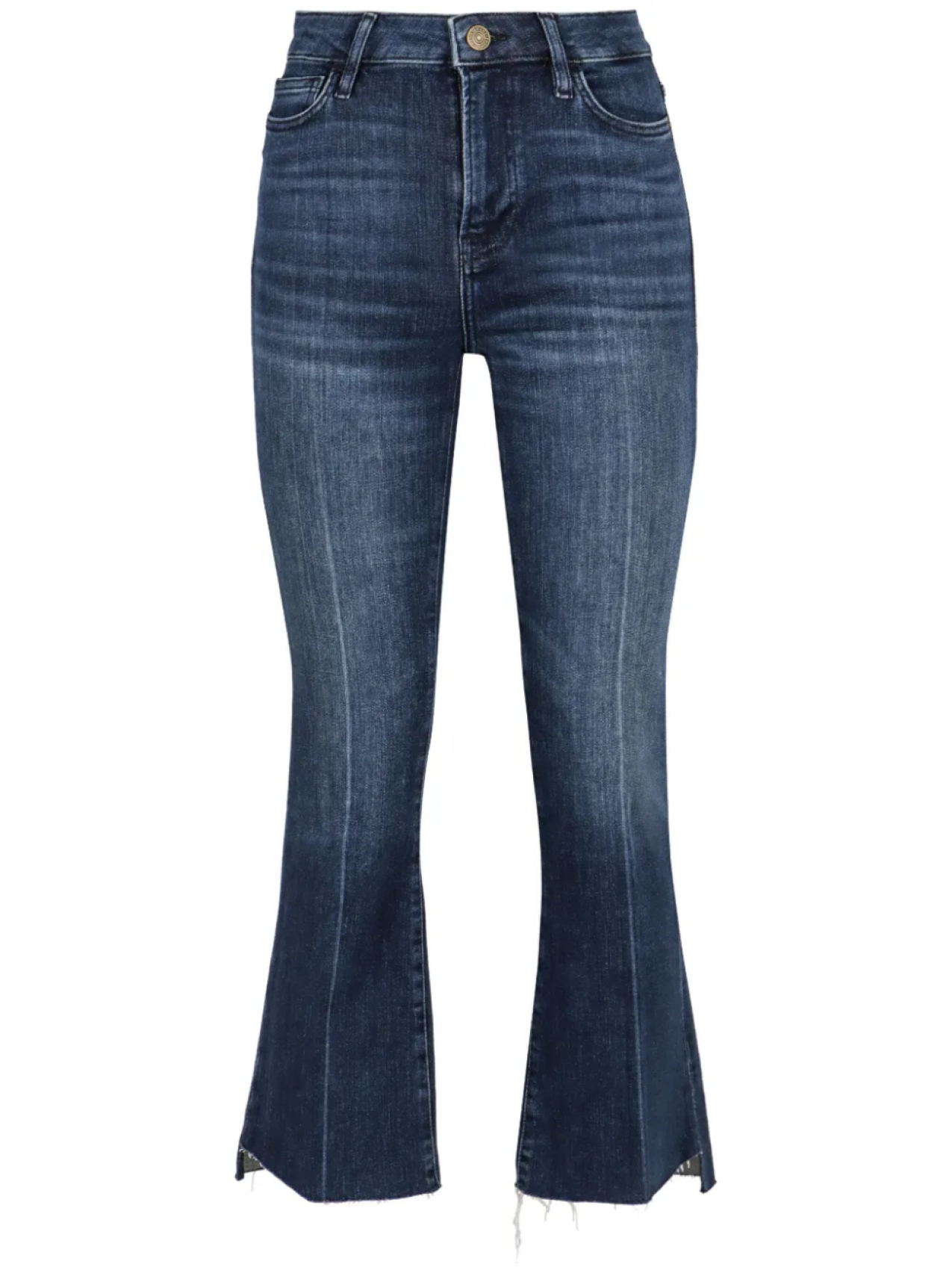 

FRAME укороченные джинсы bootcut, синий