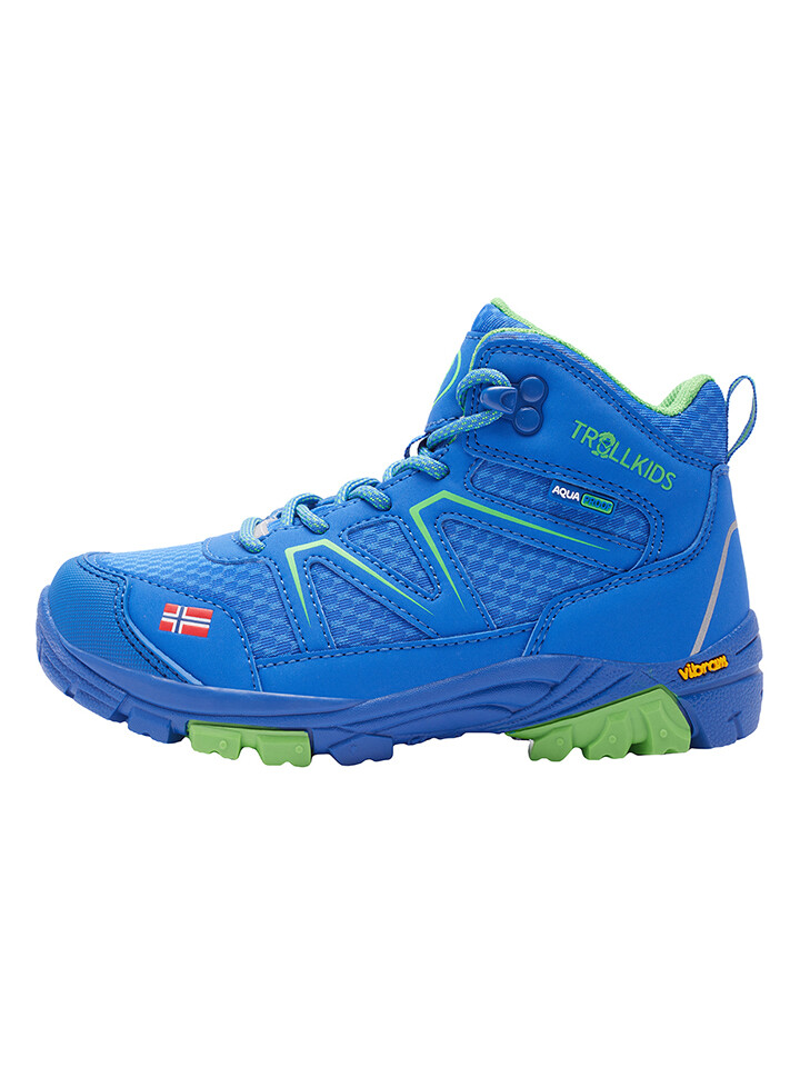 

Кроссовки Trollkids Trekkingboots Skarvan Hiker Mid, синий