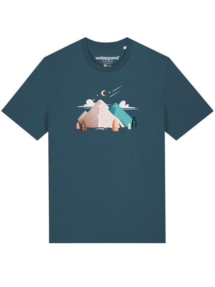 

Футболка wat Apparel, синий