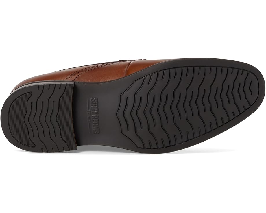 Мужские лоферы Stacy Adams Boyd Moc Toe Bit Slip-On, Brandy — фото 3