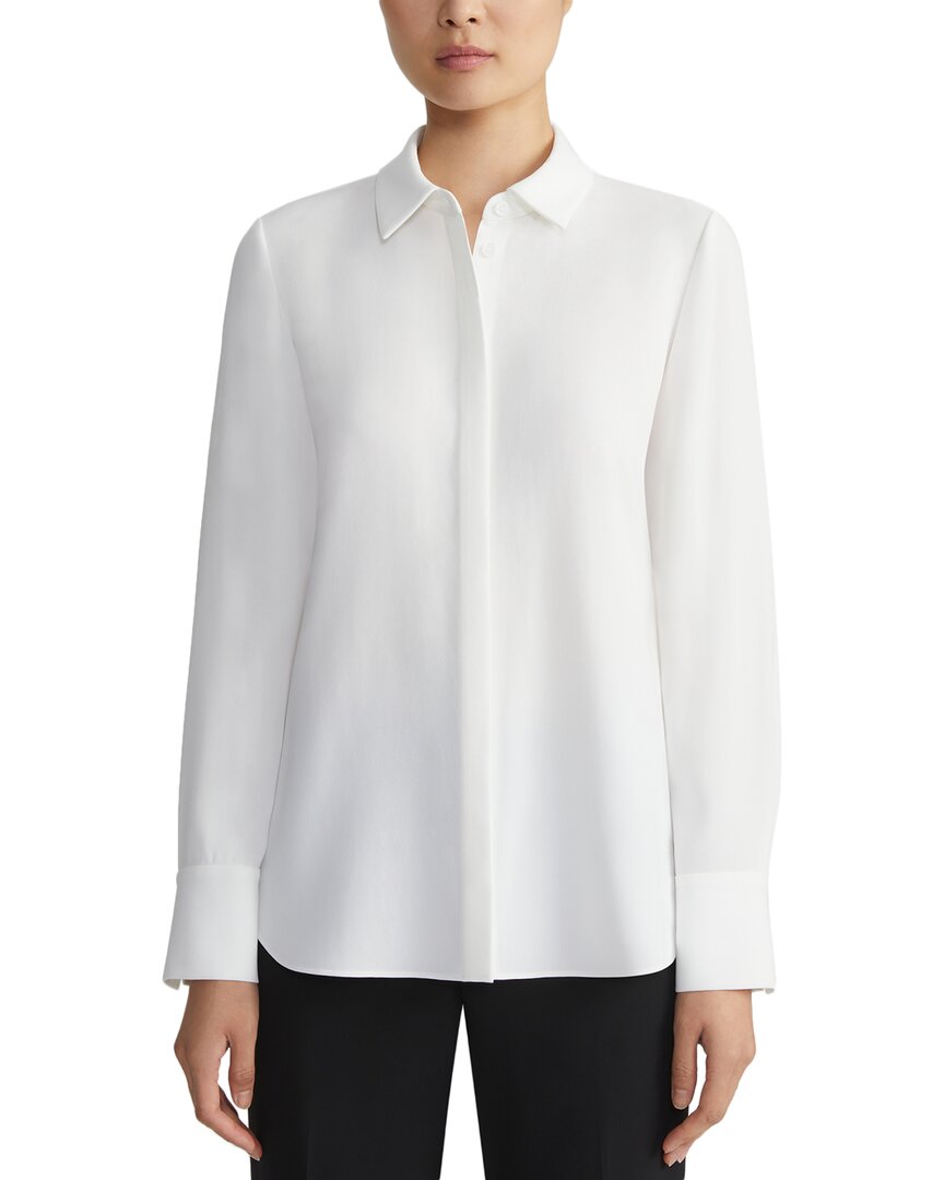 

Lafayette 148 New York Plus Блузка Scottie, белый