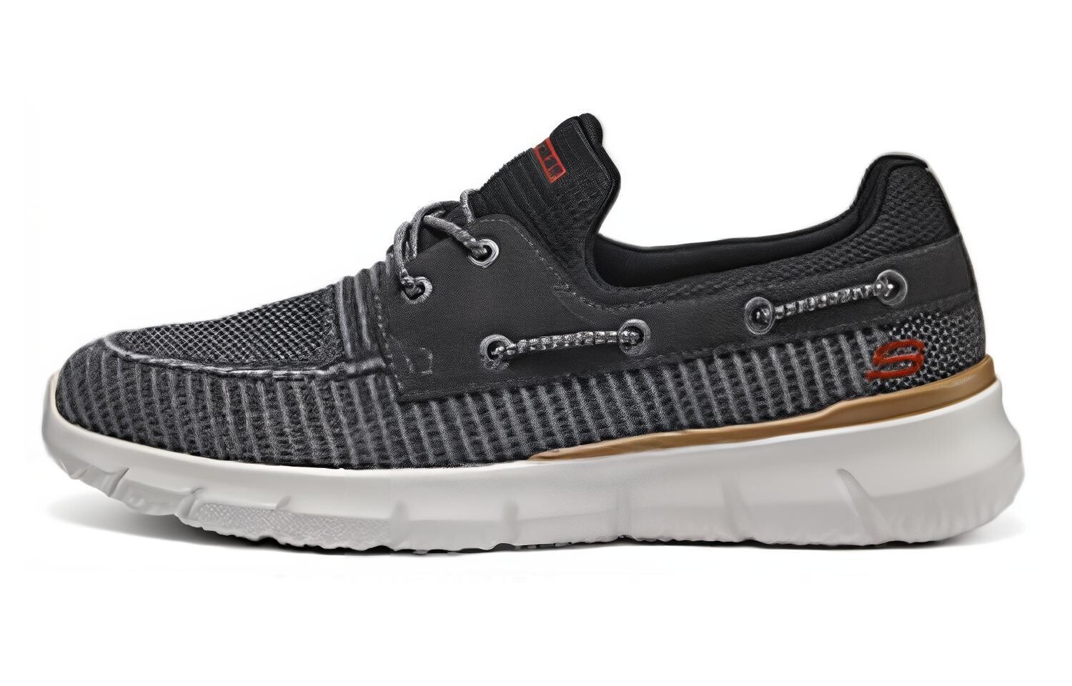 

Кроссовки Skechers Lifestyle Shoes Men Low-top Off Black, серый/черный