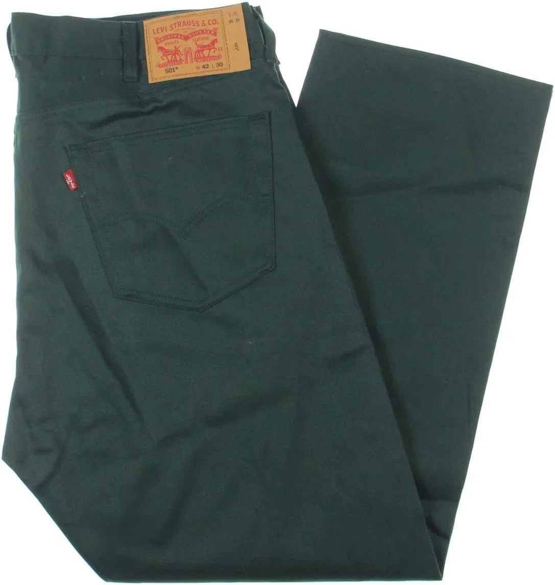Джинсы Levi's 501 Original Shrink-to-Fit, Green Gables — фото 2