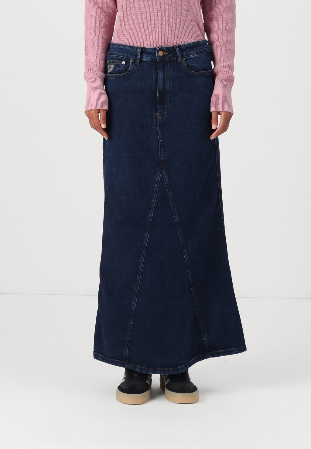 

Юбка из денима ONDA LOIS Jeans, темно-синий деним