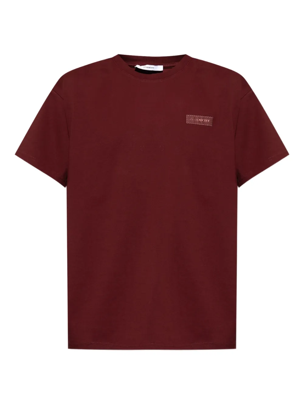 

Футболка с нашивкой-логотипом Givenchy, красный