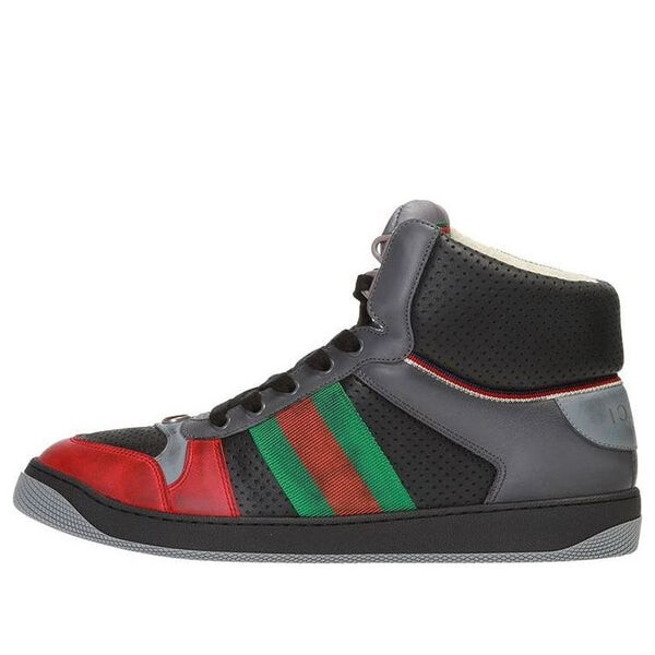 

Кроссовки screener high 'light hibiscus red' Gucci, красный