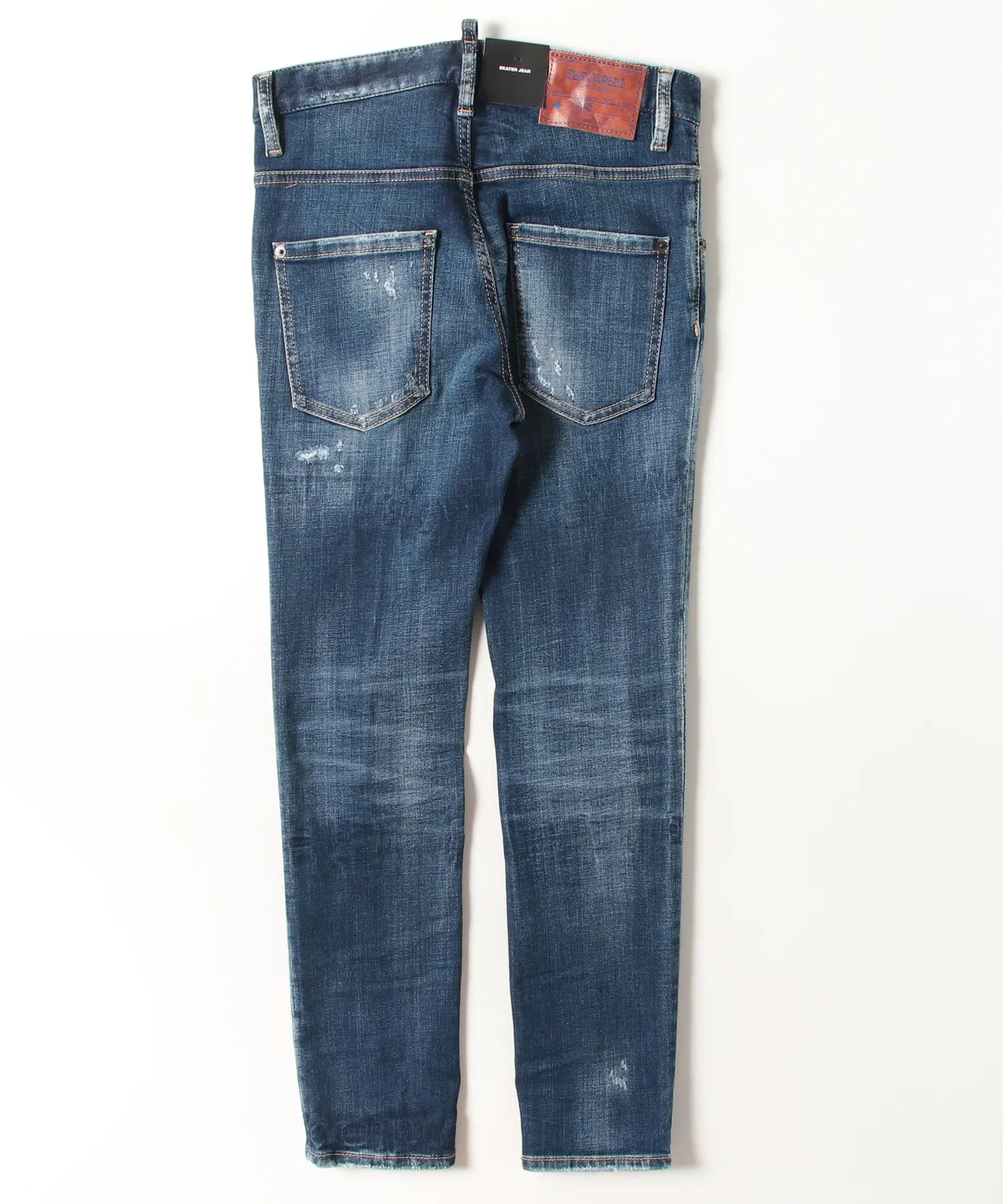 Джинсы скинни Skater Jean Dark Moody Blues Wash, темно-синий — фото 2
