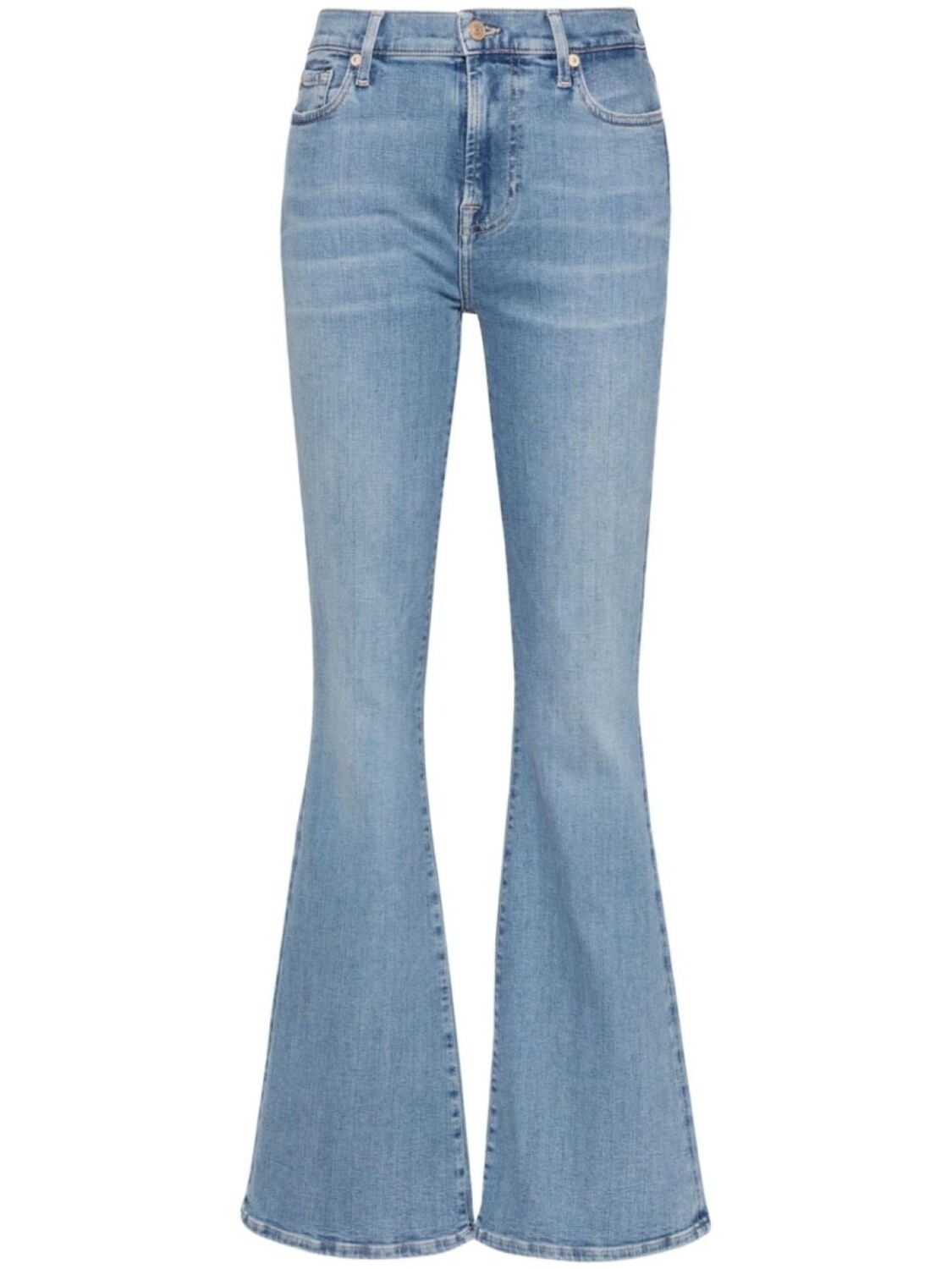 

7 For All Mankind расклешенные джинсы Slim Illusion Intro, синий