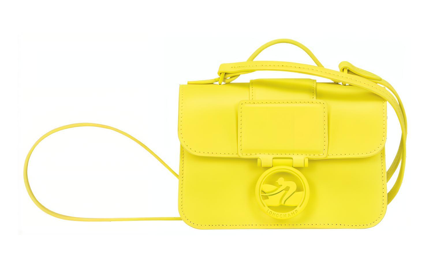 

LONGCHAMP Сумка через плечо мини женская желтая