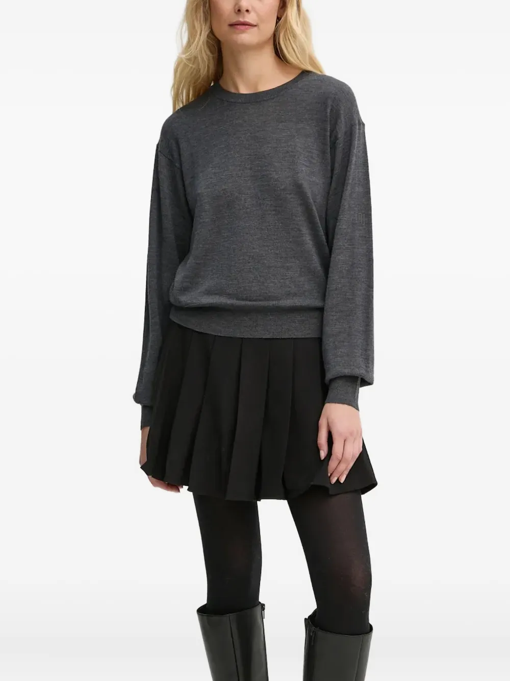 

Джемпер с длинными рукавами Mantea By Malene Birger, серый