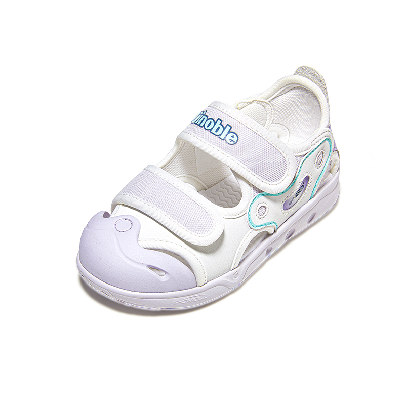 

Износостойкие дышащие низкие детские туфли Infant And Toddler GINOBLE, белый/Photinia фиолетовый/светло-Fragrant фиолетовый