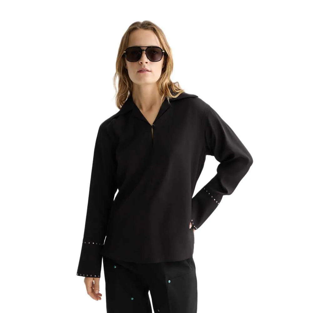 

Блузка с длинными рукавами Scotch & Soda U9B01256T, черный