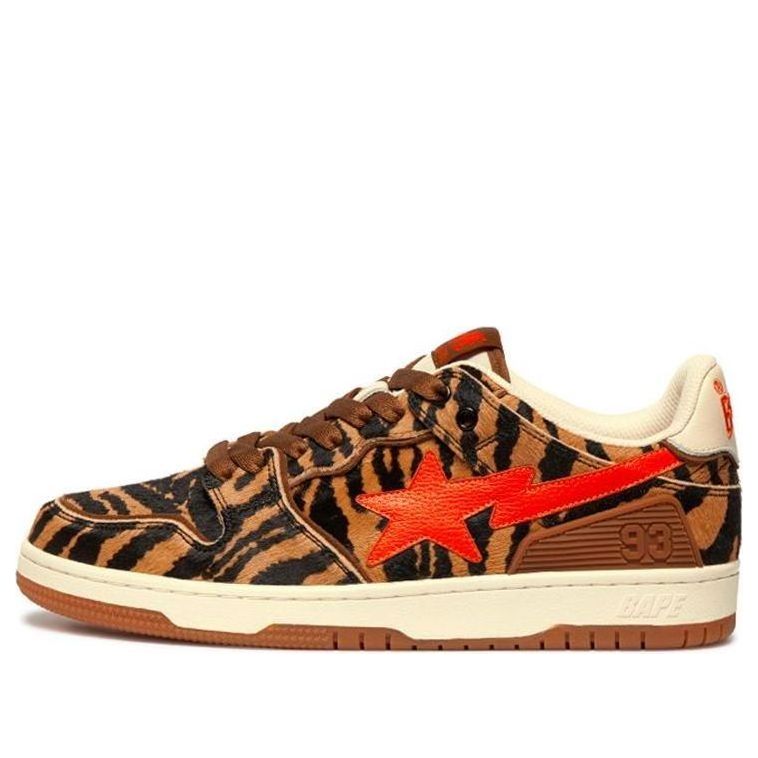 

Кроссовки A Bathing Ape Sk8 Sta 'Black Brown', коричневый