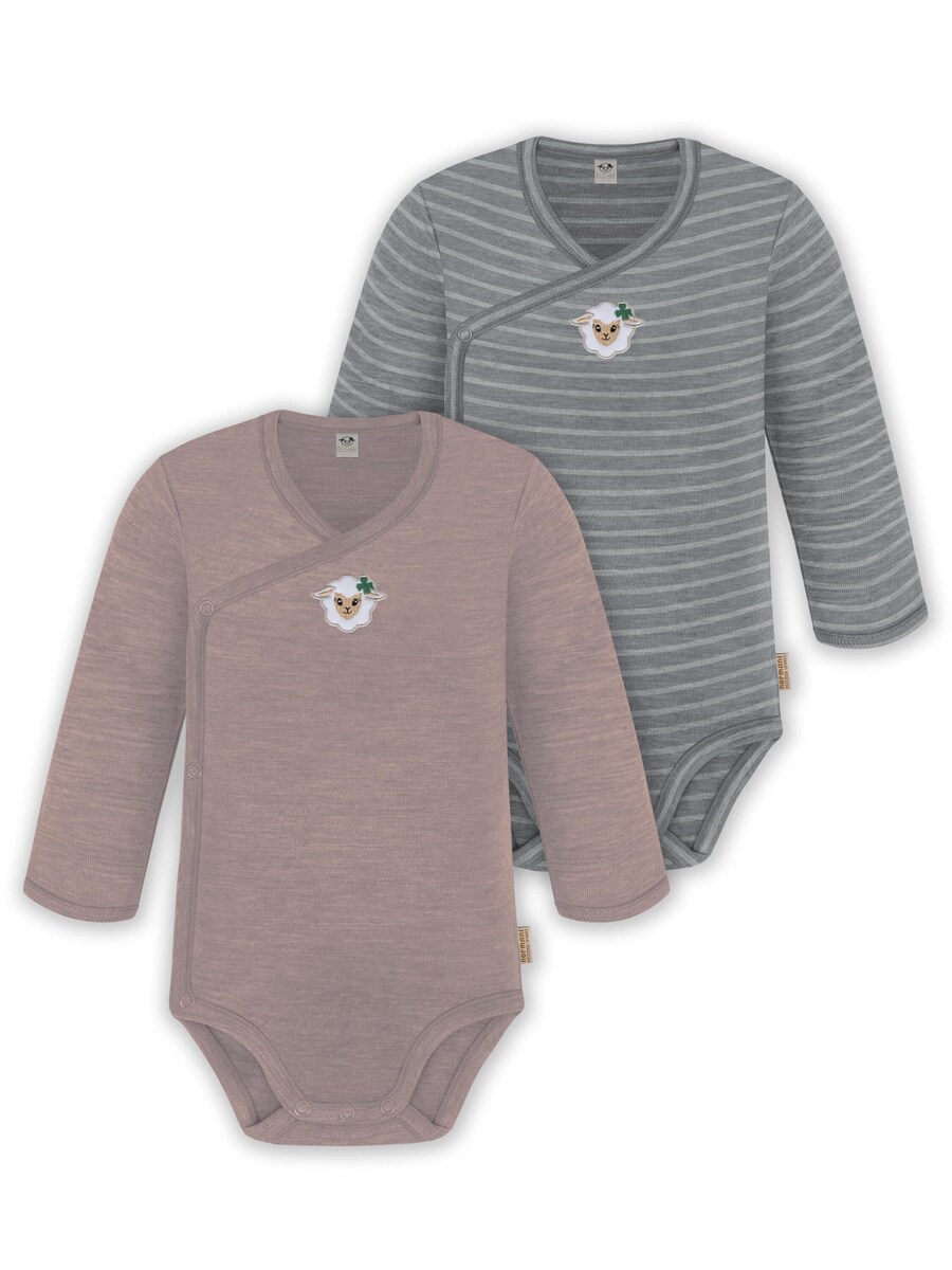 

Комбинезон/боди normani Kaitaia, серый/серо-коричневый/дымчато-серый