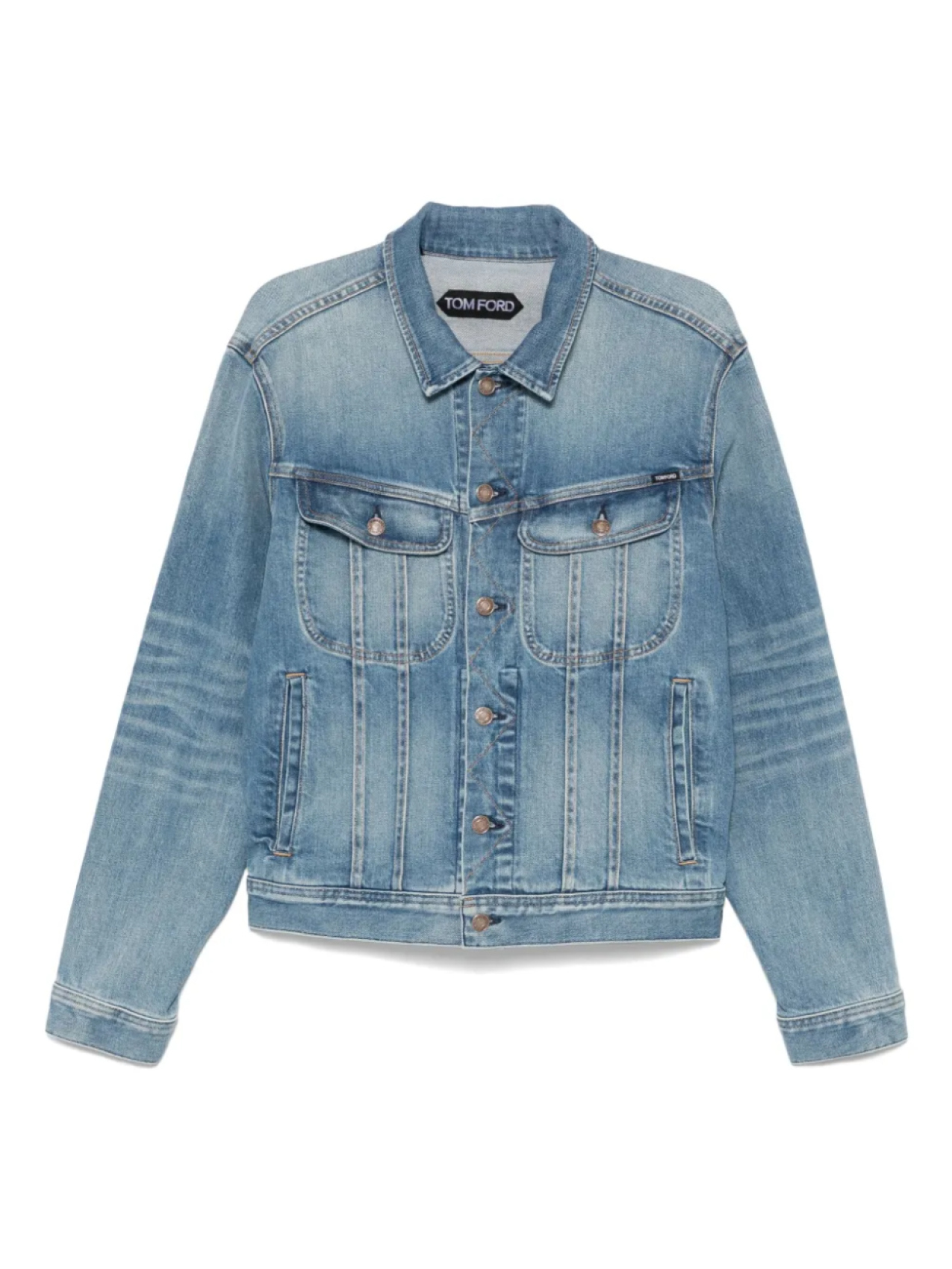 

TOM FORD куртка Selvedge Icon, синий
