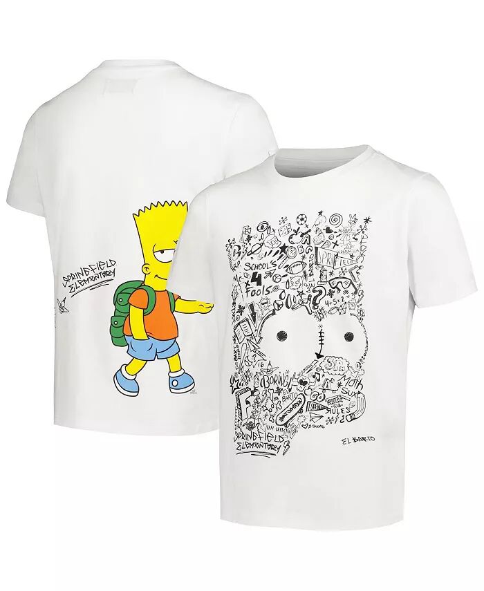 

Футболка с эскизом Барта из серии Big Boys and Girls White The Simpsons Freeze Max