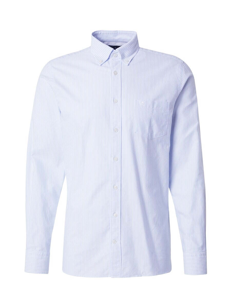 

Повседневная рубашка Hackett London Slim fit Button Up Shirt, светло-синий