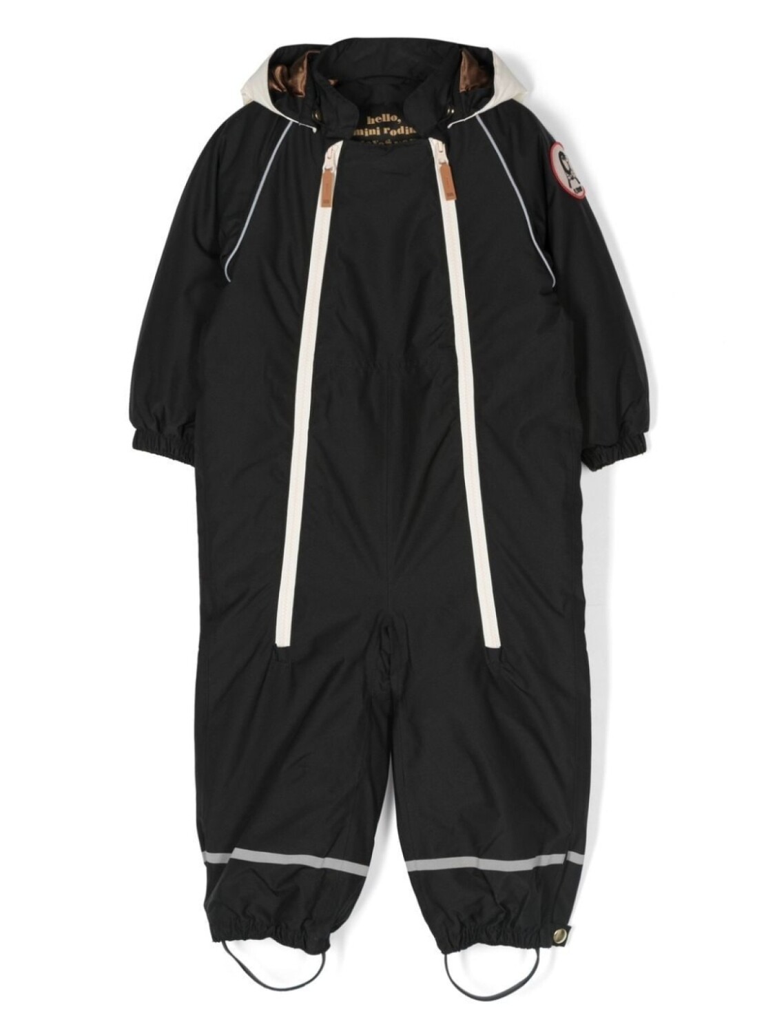 

Mini Rodini спортивный костюм с капюшоном, черный
