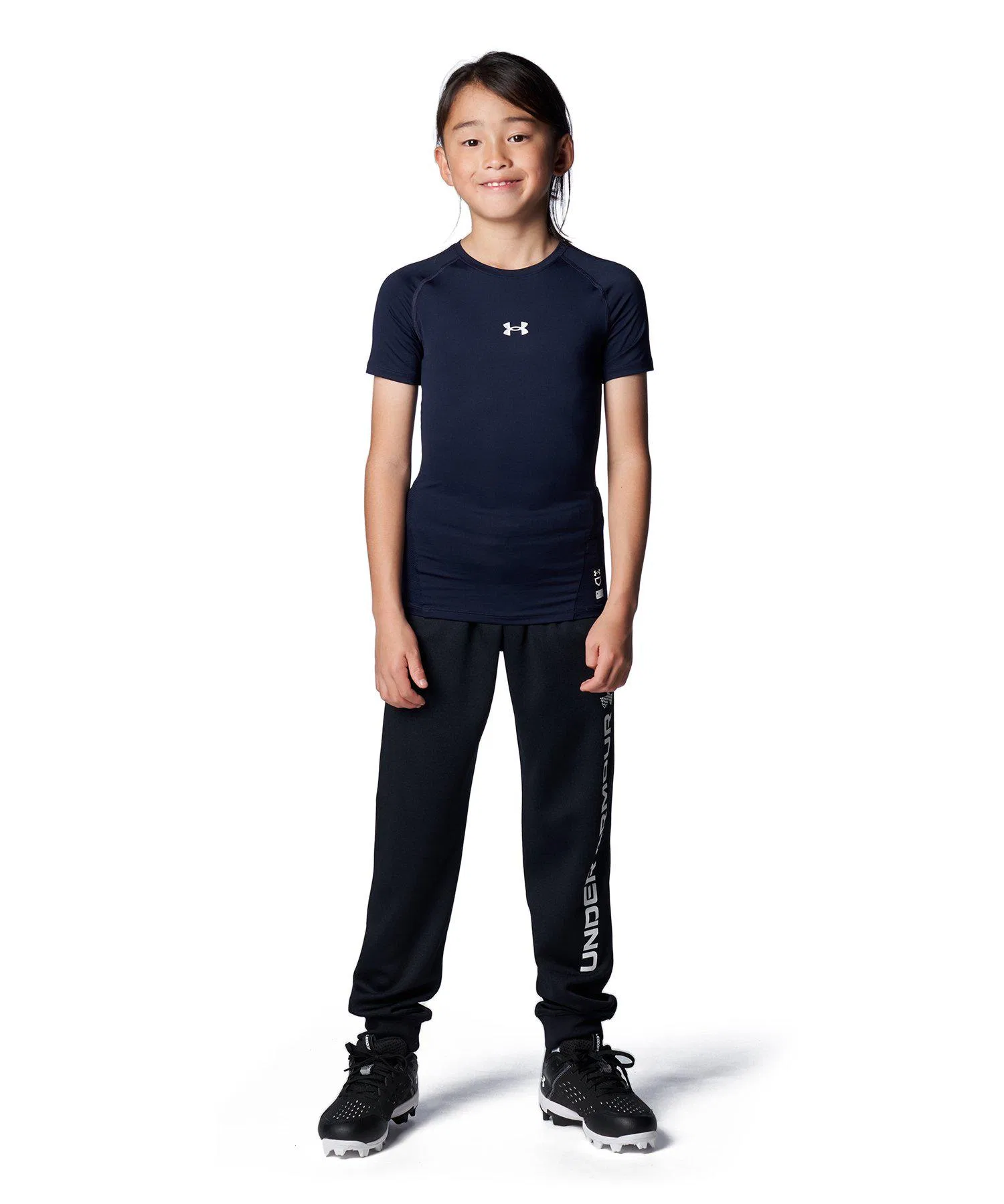 Детская футболка UNDER ARMOUR HeatGear Armour Compression — фото 3