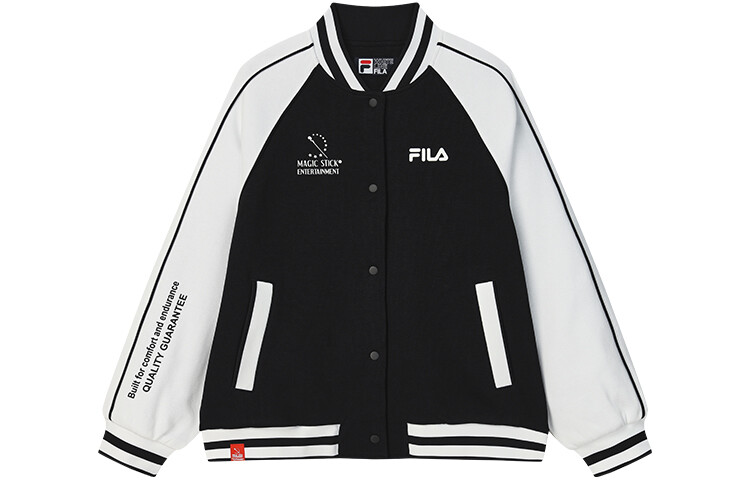 

Бейсбольная майка женская, цвет черный как смоль Fila