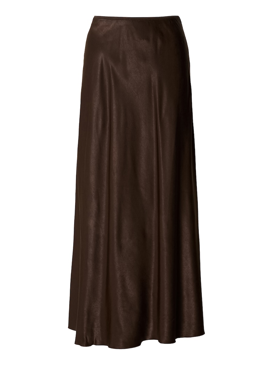 

Юбка MSCH COPENHAGEN Nicolette Ullas, темно-коричневый