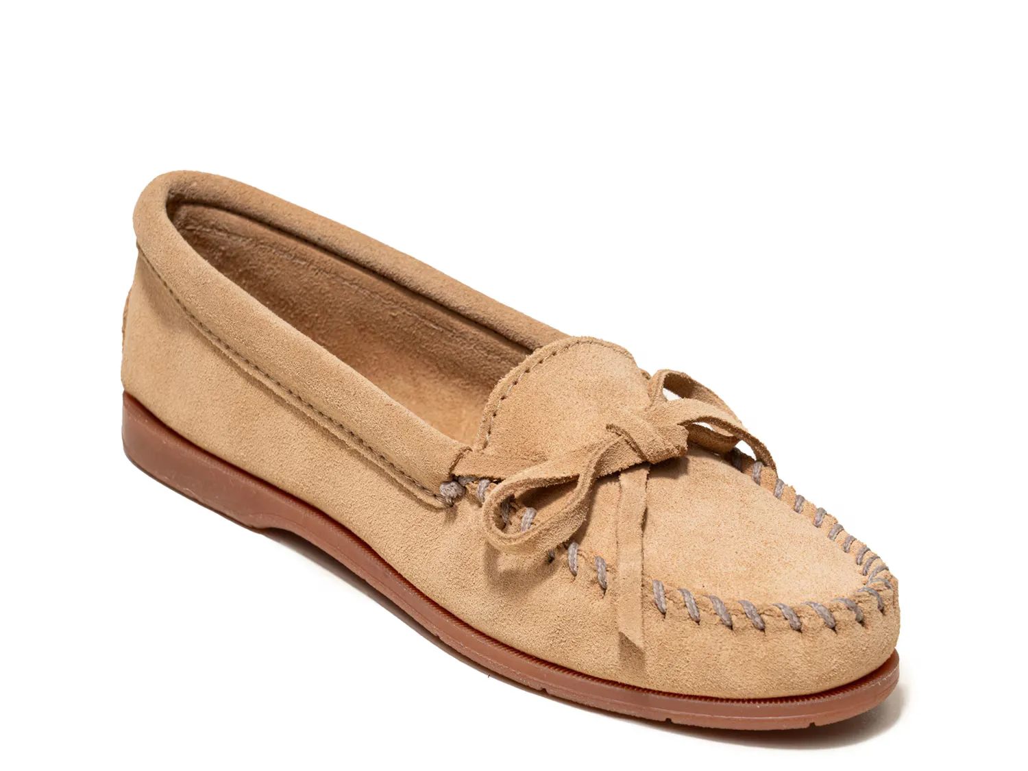 

Балетки Tie Slip-On Minnetonka, серо-коричневый