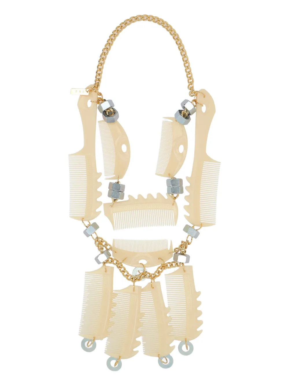 

Колье с подвесками в форме гребня Comme Des Garçons Tao, золотистый