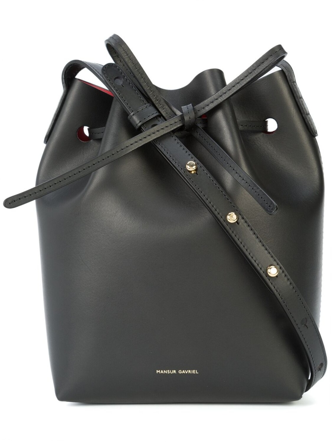 

Mansur Gavriel миниатюрная сумка-ведро, черный