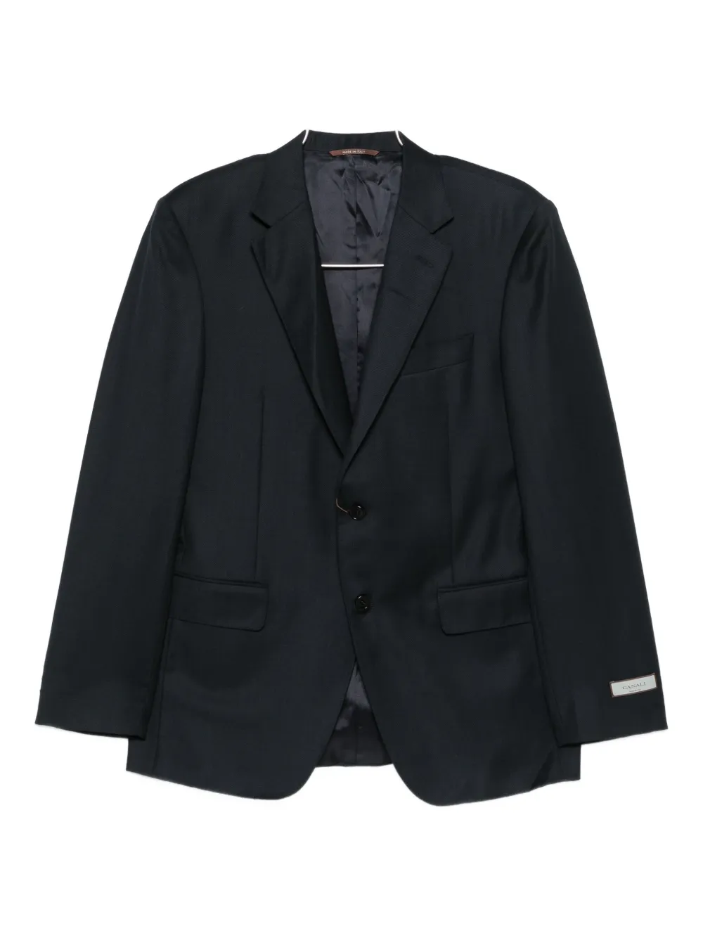 

Костюм с лацканами и застежкой на одну пуговицу Canali, черный