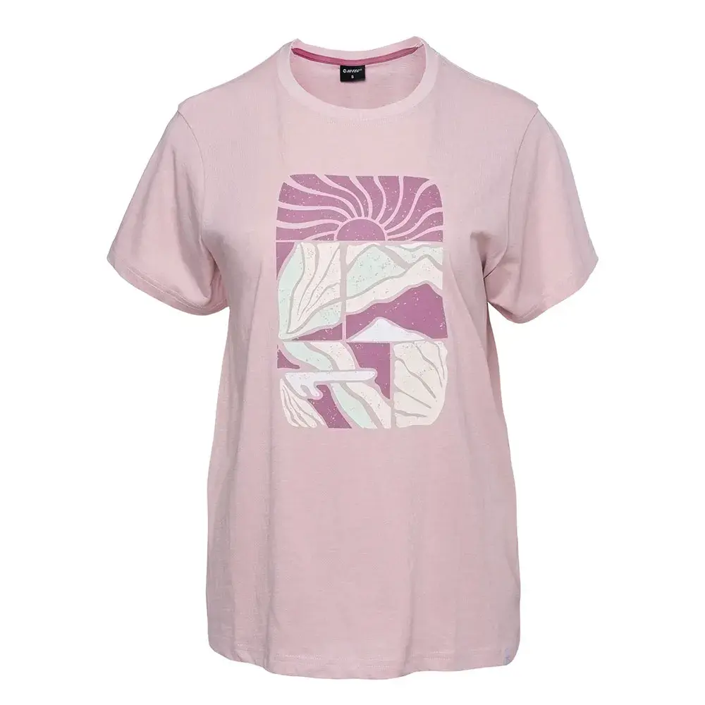 

Футболка с коротким рукавом HI-TEC Gladys, розовый