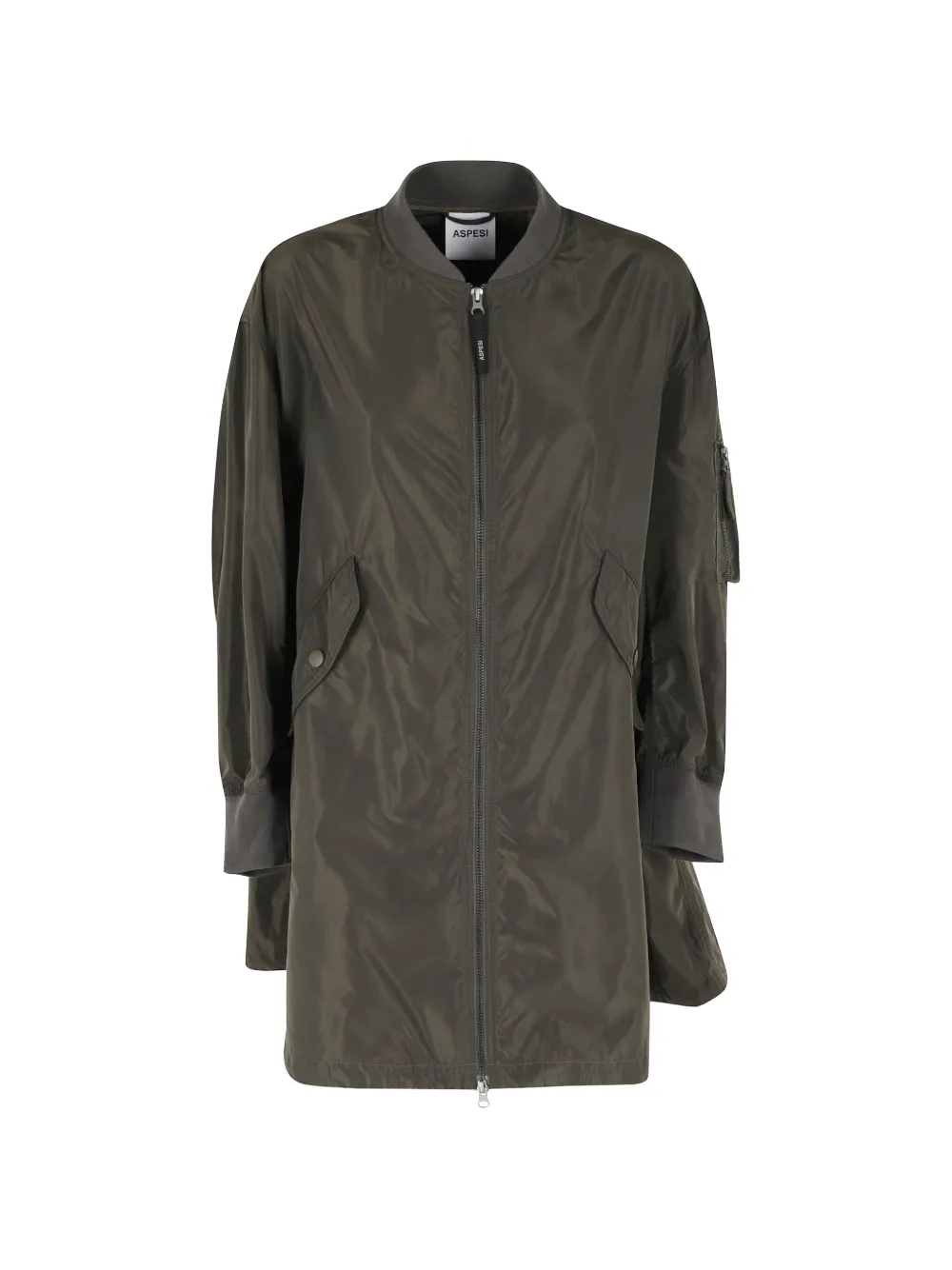 

Вязаный бомбер Aspesi, зеленый