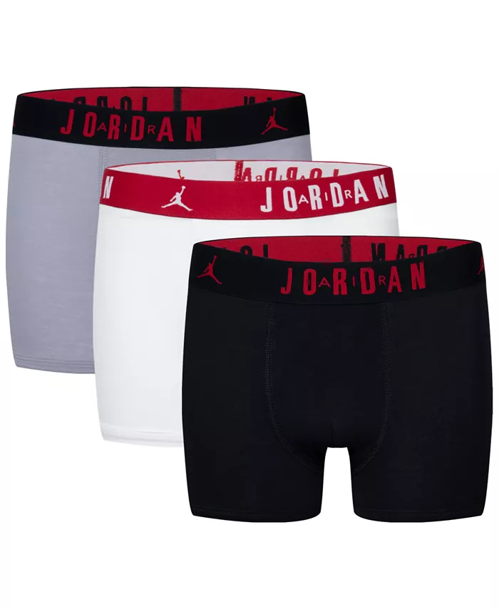 

Мальчики 8-20 3 пары Flight Dri-Fit Cotton Core боксеры Jordan