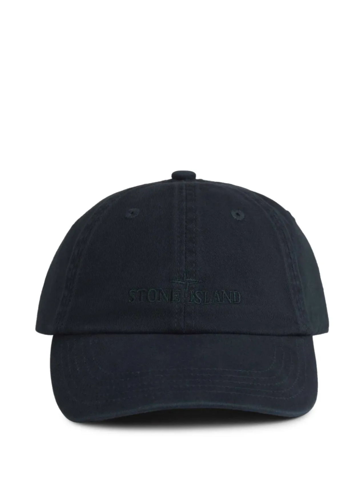 

Хлопковая шапка Stone Island, синий
