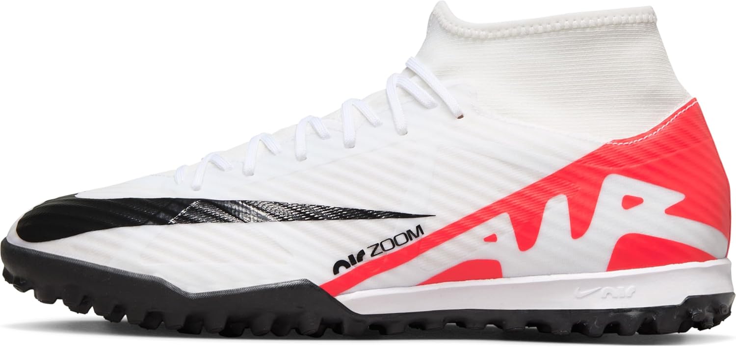 

Мужские футбольные высокие кроссовки Nike, Bright Crimson White Black